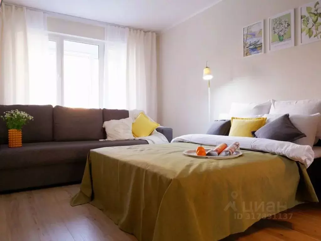 1-к кв. Санкт-Петербург бул. Новаторов, 21К4 (40.0 м) - Фото 0