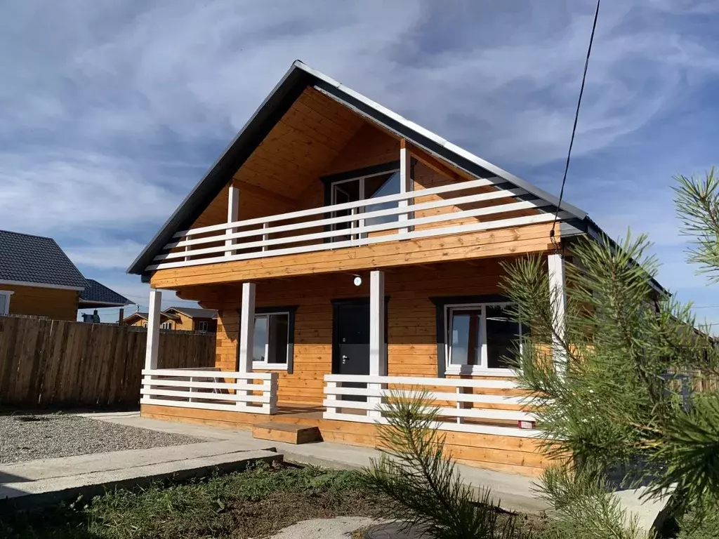 Дом в Иркутская область, Иркутский муниципальный округ, д. Карлук ул. ... - Фото 1