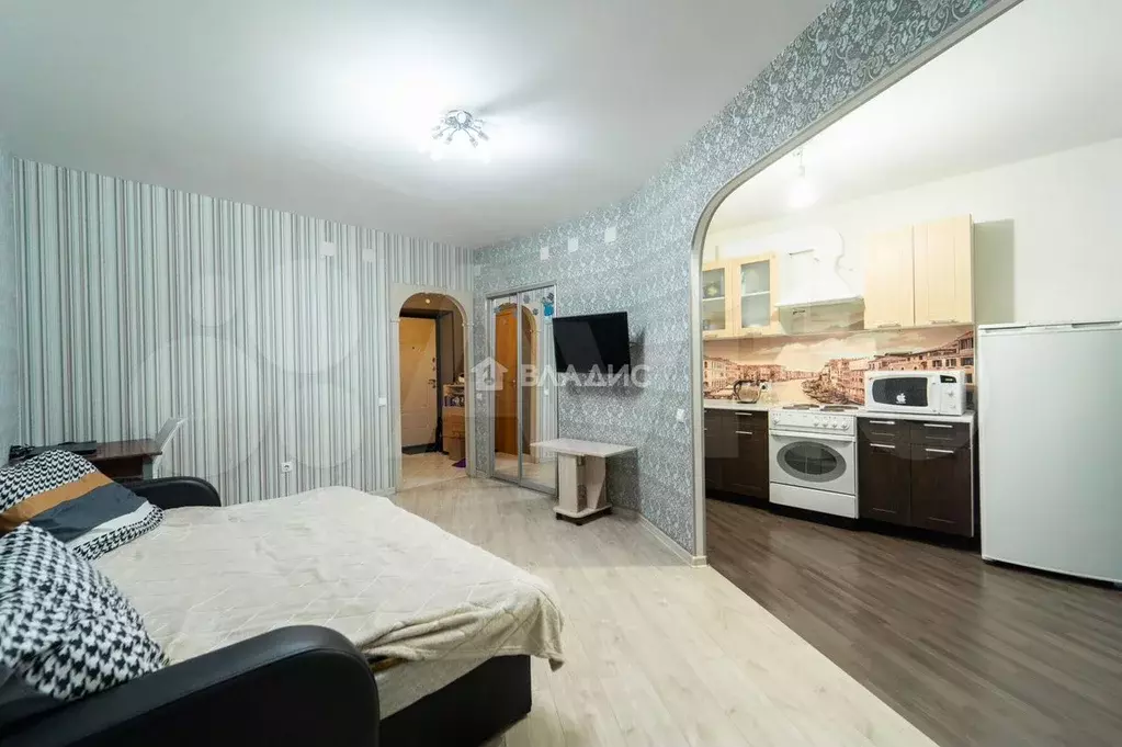 Квартира-студия, 36,5 м, 1/9 эт. - Фото 1