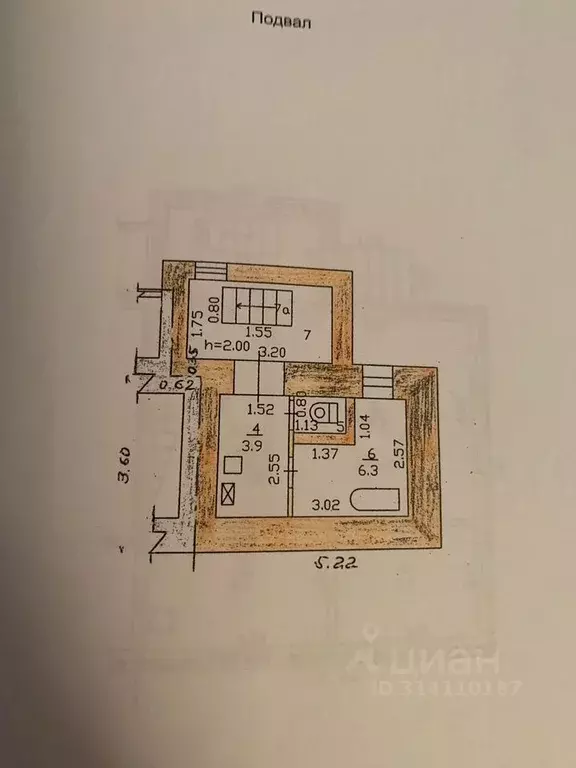 Дом в Тамбовская область, Тамбов ул. Ухтомского, 64 (100 м) - Фото 0