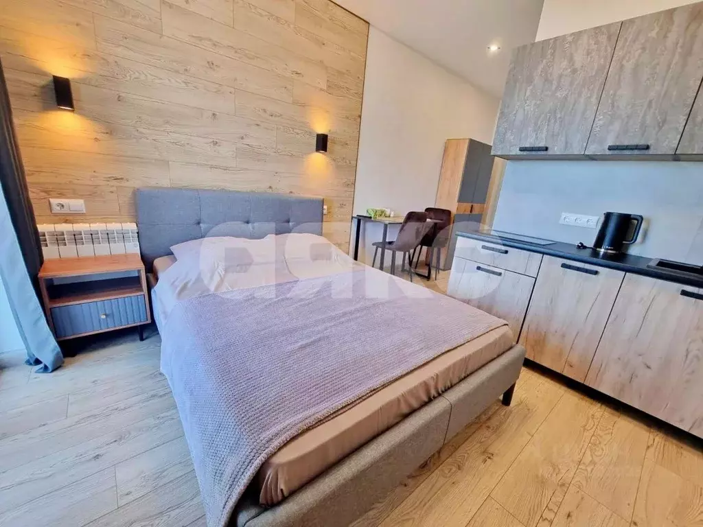 Студия Краснодарский край, Сочи Бытха мкр, ул. Ясногорская, 16/2к1 ... - Фото 1