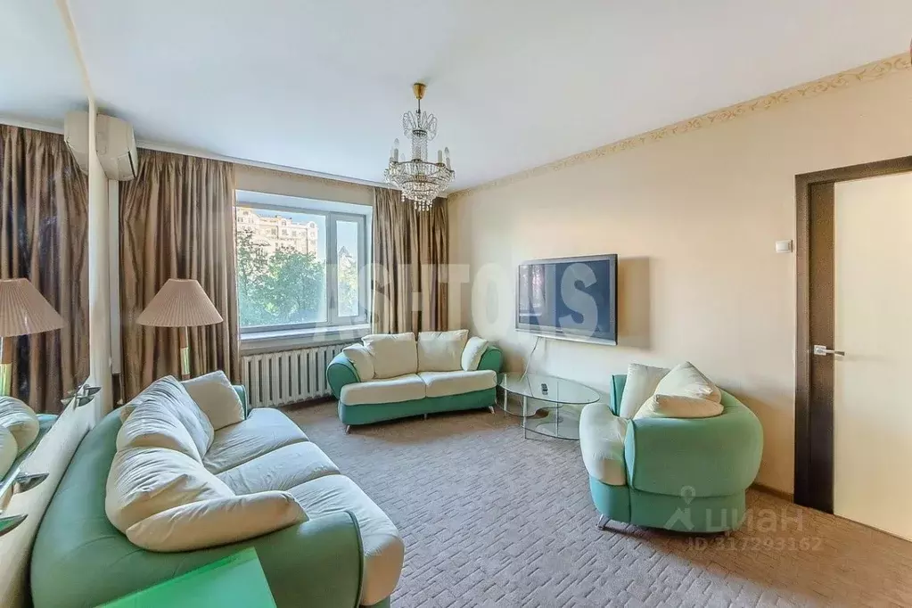 2-к кв. Москва Большая Бронная ул., 29 (50.0 м) - Фото 1