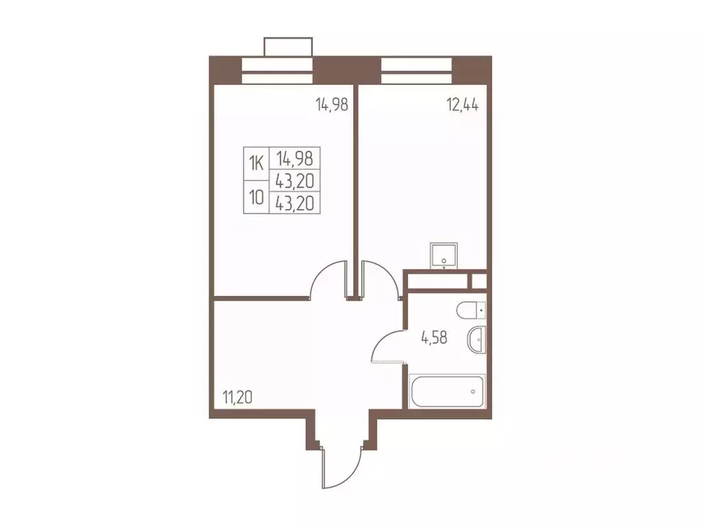 1-к кв. Московская область, Ивантеевка Пушкинский городской округ, ... - Фото 1