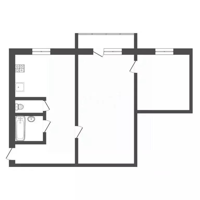 2-к кв. Тульская область, Богородицк ул. 30 лет Победы, 8 (39.4 м) - Фото 2