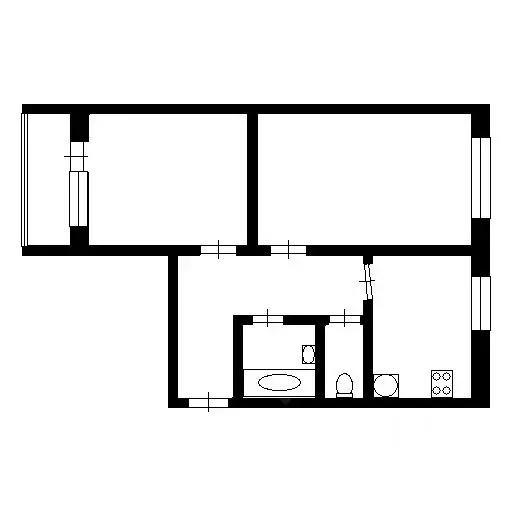 2-к кв. Московская область, Балашиха Ольгино мкр, ул. Жилгородок, 2 ... - Фото 1
