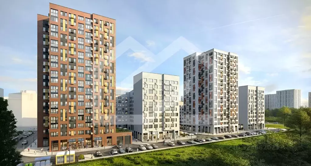 Помещение свободного назначения в Москва Дзен-кварталы жилой комплекс ... - Фото 1