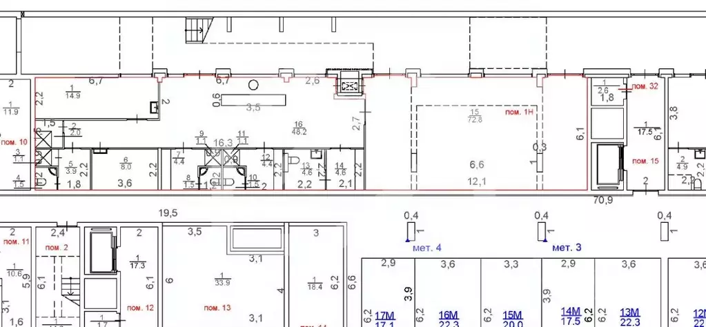 Помещение свободного назначения в Москва ул. Инженера Кнорре, 7к5 (176 ... - Фото 2