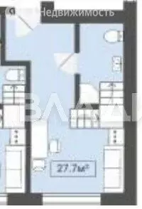 1-комнатная квартира: Санкт-Петербург, Прилукская улица, 35 (27.7 м) - Фото 1