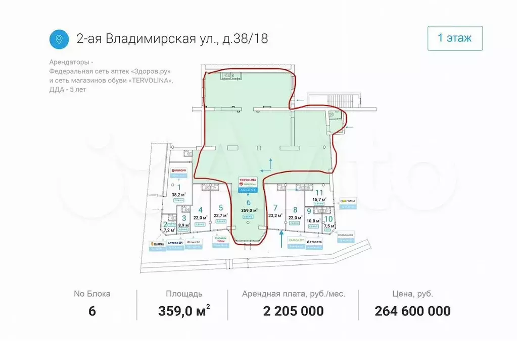 Габ на трафике, 359 м2 - Фото 1