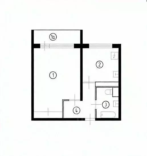 1-к кв. Пензенская область, Пенза Ладожская ул., 85 (28.0 м) - Фото 1