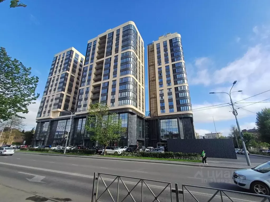 1-к кв. Краснодарский край, Краснодар ул. Имени П.М. Гаврилова, 88 ... - Фото 0