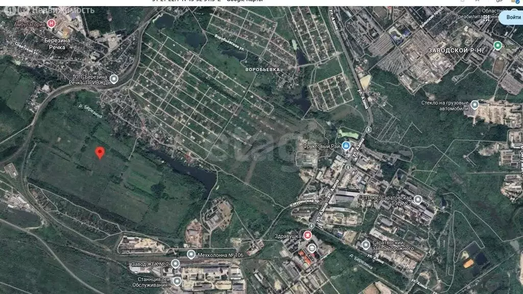 Участок в Саратов, улица имени Василия Наумова (6 м) - Фото 2