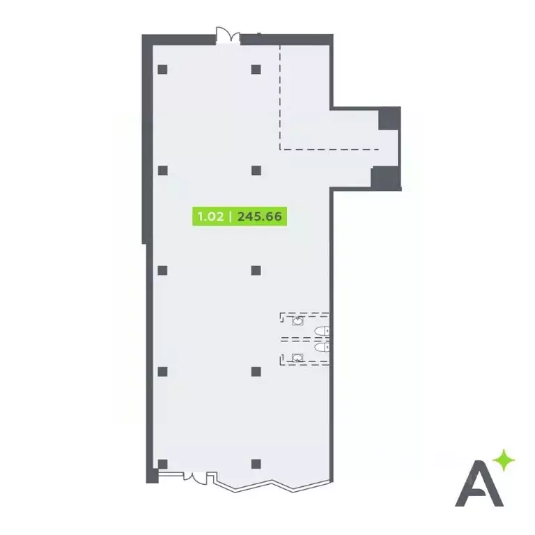 Офис в Санкт-Петербург Московский просп., 65Э (246 м) - Фото 2