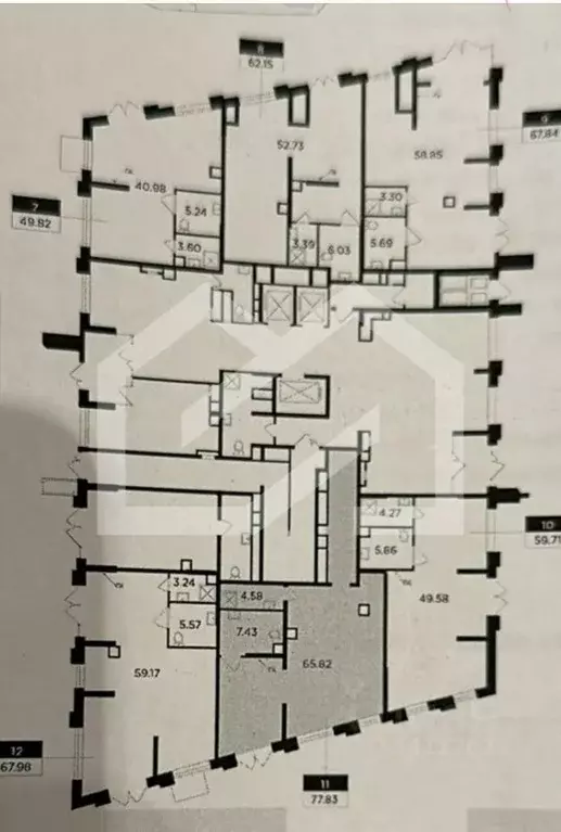 Помещение свободного назначения в Москва ул. Петра Алексеева, 14 (78 ... - Фото 2