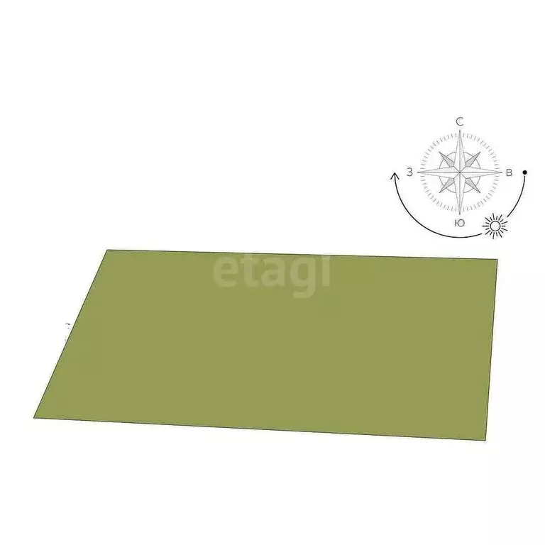 Участок в Сакский район, село Молочное (6.14 м) - Фото 1