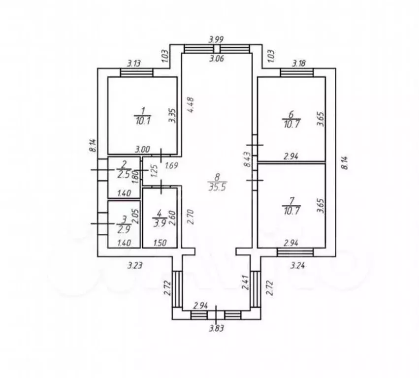 Дом в Тульская область, городской округ Тула, село Зайцево, Луговая ... - Фото 1