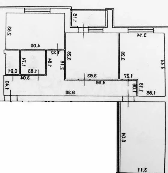 3-к. квартира, 71,9 м, 1/5 эт. - Фото 0