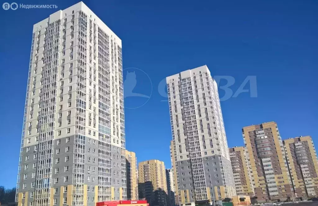 1-комнатная квартира: Тюмень, улица Мельникайте, 2к17 (39 м) - Фото 2