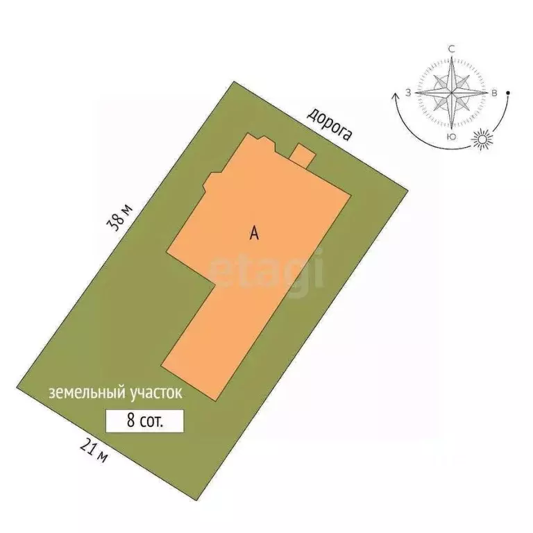 Дом в Смоленская область, Смоленск ул. Чехова, 20 (280 м) - Фото 2