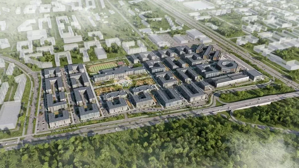 2-к кв. Санкт-Петербург Плюс Пулковский жилой комплекс (52.8 м) - Фото 2