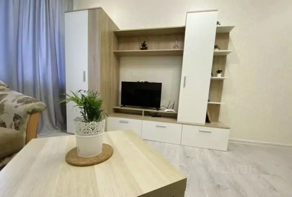 1-к кв. Нижегородская область, Кстово Парковая ул., 12к2 (43.0 м) - Фото 1