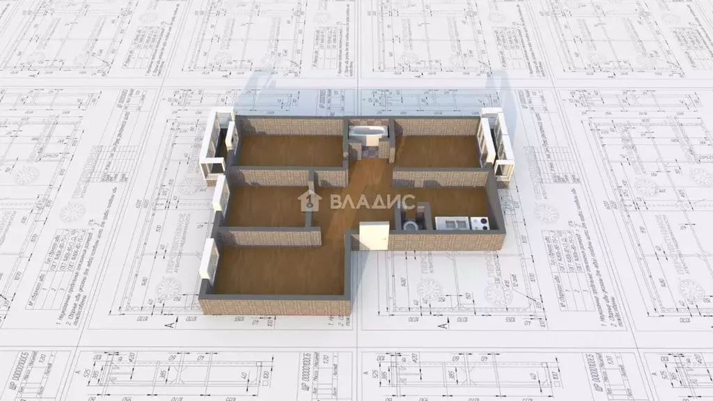4-к кв. Иркутская область, Ангарск 9-й мкр, 100 (74.8 м) - Фото 2