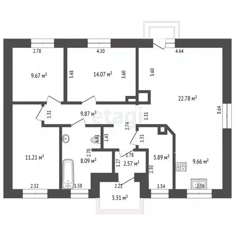 Дом в Московская область, Раменское ул. Фестивальная, 113 (125 м) - Фото 2