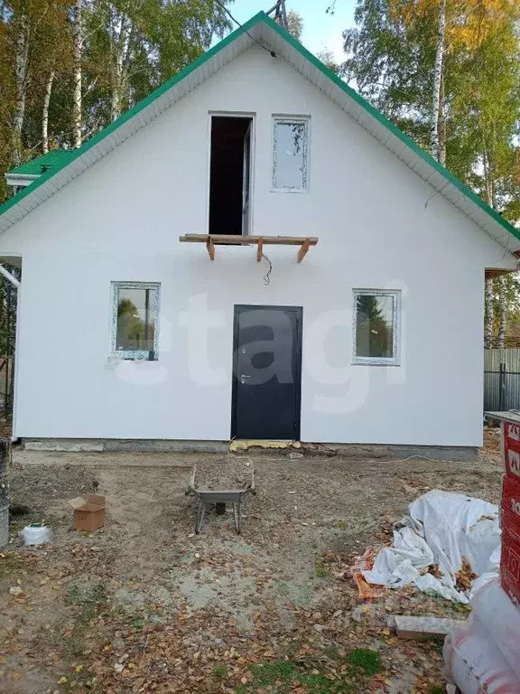 Дом в Тюменская область, Тюмень Электрон СНТ, ул. Веселая (123 м) - Фото 1