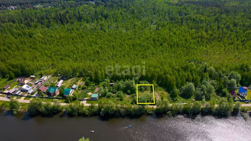 Участок в Томская область, Шегарский район, Заречное НИИ ЯФ ... - Фото 1