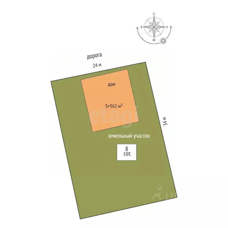 Дом в Крым, Судак муниципальный округ, с. Морское ул. Идрисова (362 м) - Фото 2