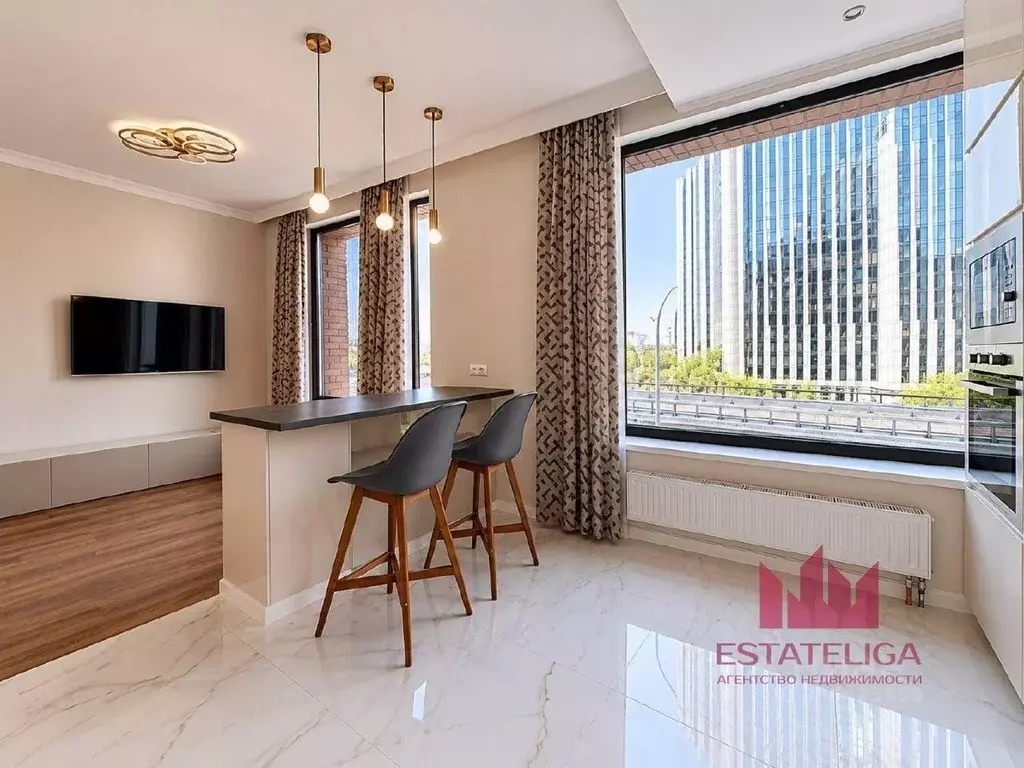 Студия Москва Береговой проезд, 3 (36.0 м) - Фото 1