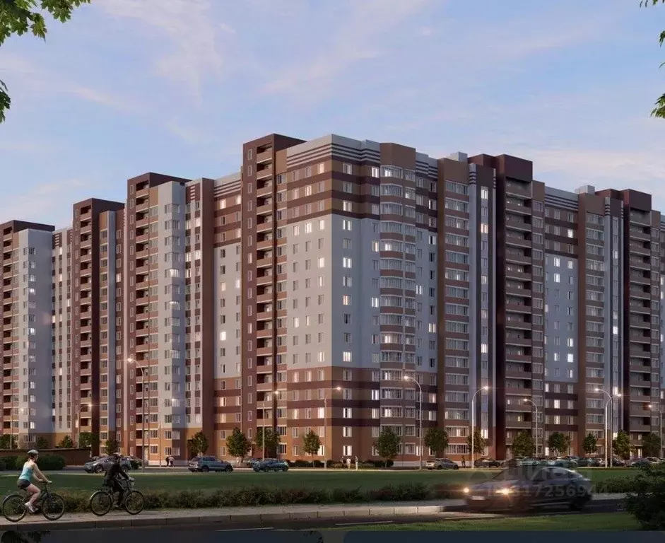2-к кв. Тамбовская область, Тамбов ул. Чичерина, 7к2 (65.5 м) - Фото 0