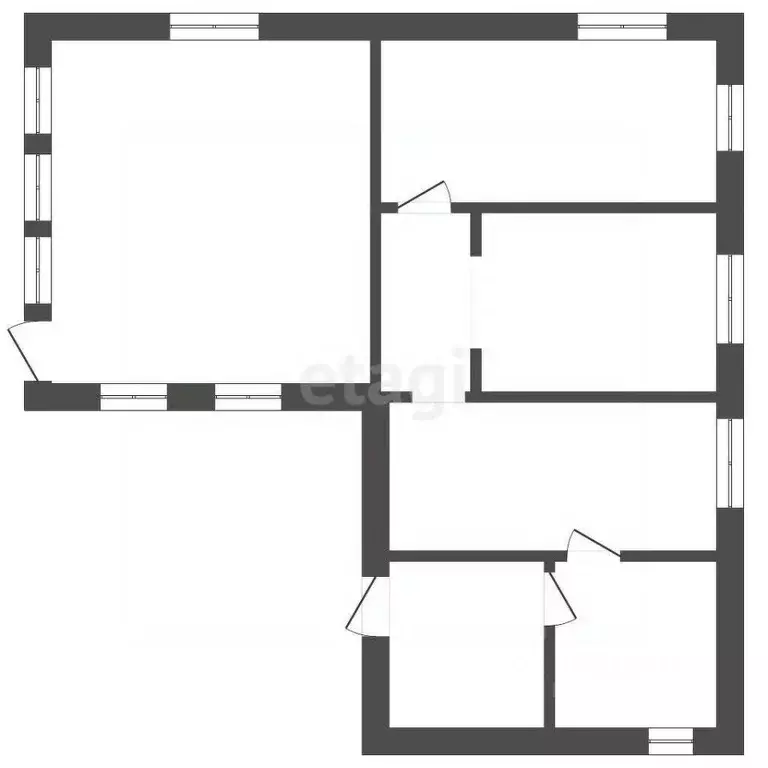 Дом в Свердловская область, Талица Красноармейская ул., 58 (82 м) - Фото 2