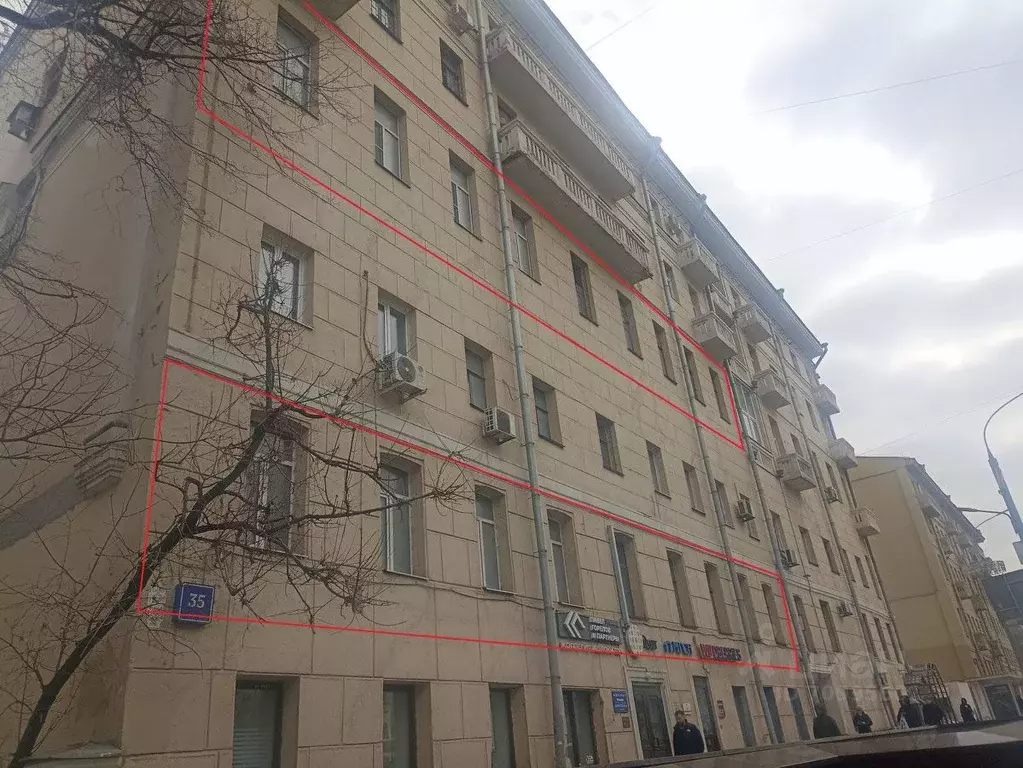 Офис в Москва ул. Большая Якиманка, 35С1 (610 м) - Фото 1