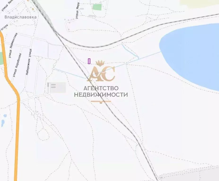 Участок в Крым, Кировский район, с. Владиславовка ул. Лермонтова, 1В ... - Фото 1