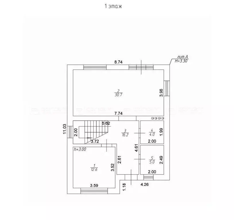 Дом в Татарстан, Казань ул. 65 лет Победы, 6 (148 м) - Фото 2