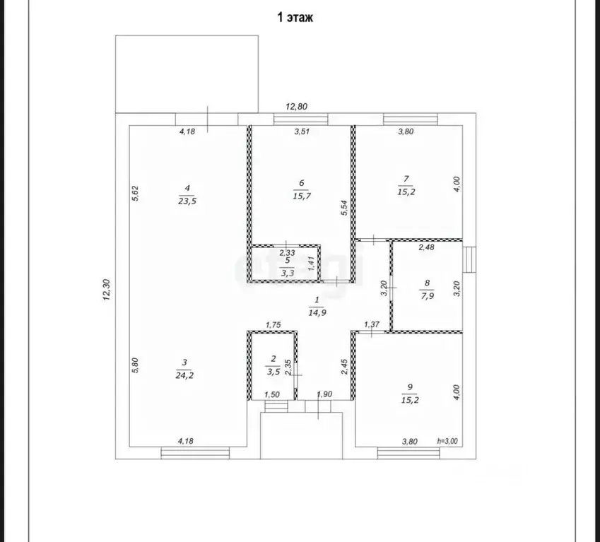 Дом в Белгородская область, Белгородский район, с. Стрелецкое ул. ... - Фото 1