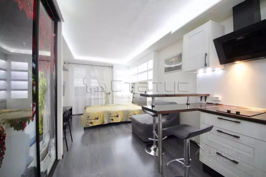 Студия Ленинградская область, Мурино Всеволожский район, бул. ... - Фото 1