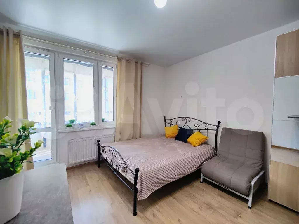 Квартира-студия, 24,5 м, 2/9 эт. - Фото 1