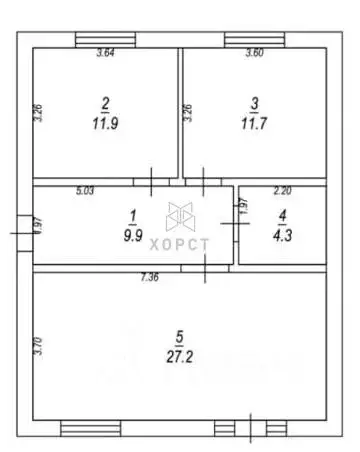 Дом в Ставропольский край, Шпаковский муниципальный округ, с. Надежда ... - Фото 2