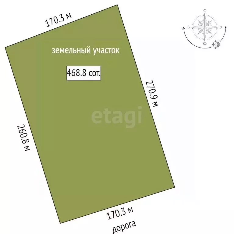 Участок в Ярославская область, Ярославский муниципальный округ, с. ... - Фото 2