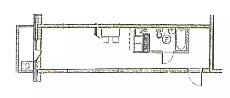 Продаётся квартира-студия, 29.1 м - Фото 1