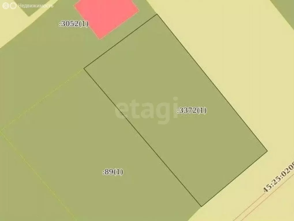 Участок в Курган, улица Зайцева (6.7 м) - Фото 1