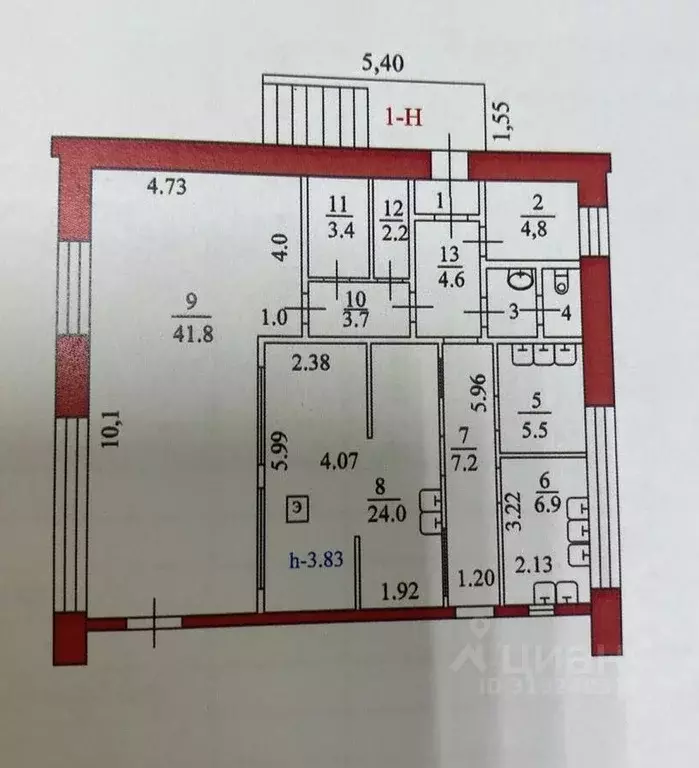 Помещение свободного назначения в Архангельская область, Северодвинск ... - Фото 2
