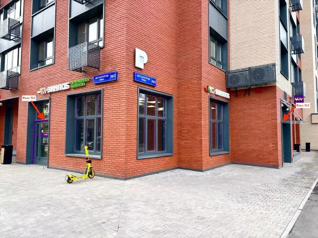 Торговая площадь в Москва ул. Металлургов, 56/2 (100 м) - Фото 2