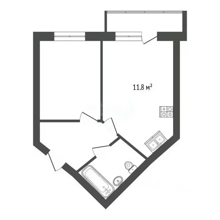 1-к кв. Вологодская область, Вологда ул. Возрождения, 86А (32.3 м) - Фото 0