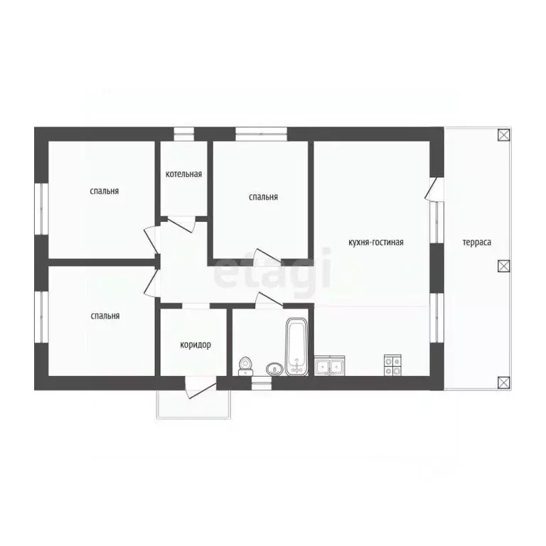 Дом в Тюменская область, Тюмень Матрешка ТСН, ул. Знатная (90 м) - Фото 2