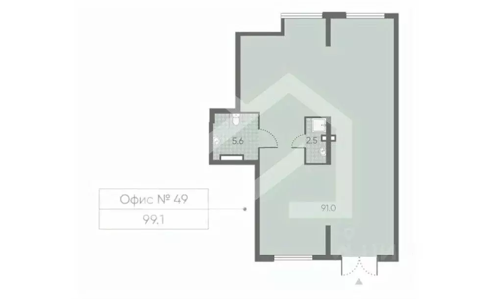 Помещение свободного назначения в Москва Производственная ул., 17 (99 ... - Фото 2