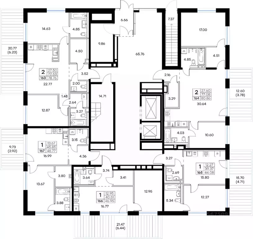 1-к кв. Татарстан, Казань Завокзальная ул. (46.95 м) - Фото 1
