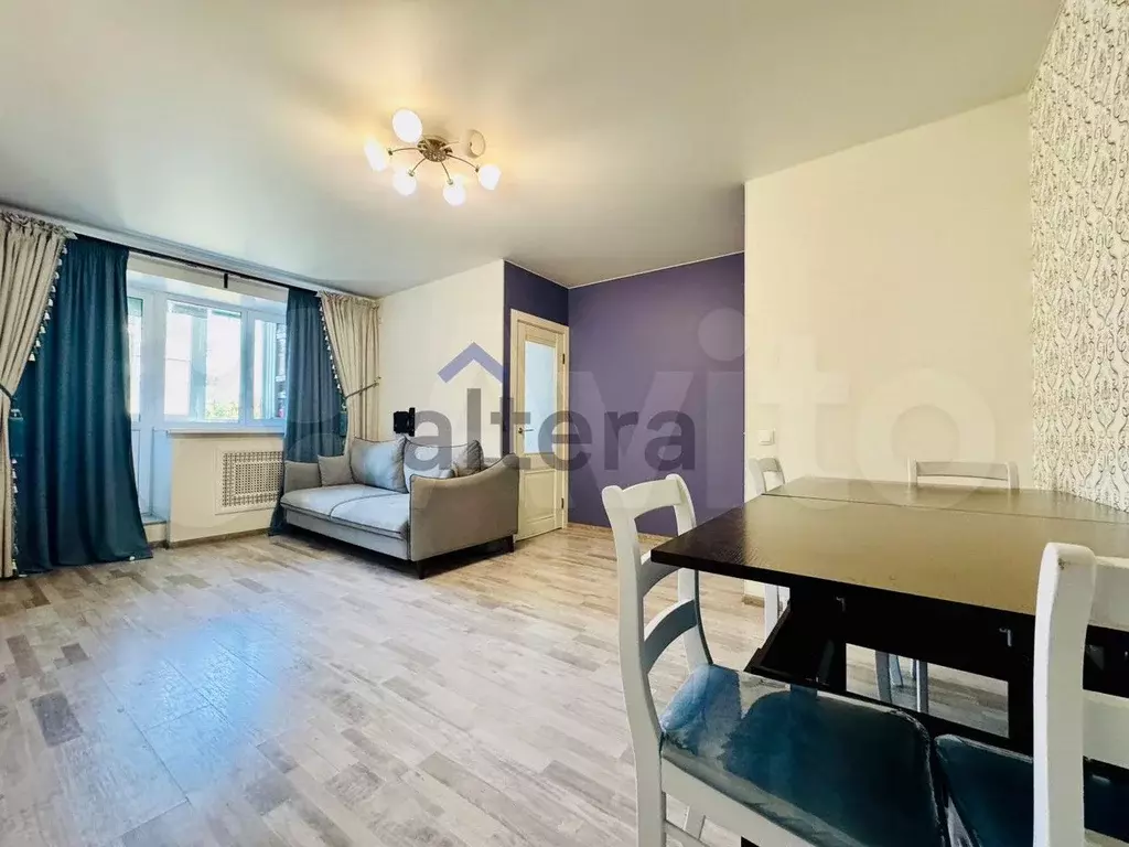 3-к. квартира, 56 м, 3/5 эт. - Фото 0
